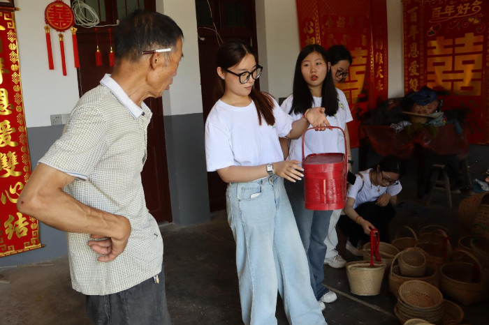去乡村|寻包王村民间传统竹编手工艺人