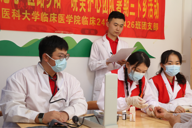 安徽医科大学临床医学院“医路乡阳，皖美护心”团队开展暑期“三下乡”系列社会实践活动之西城兰苑社区