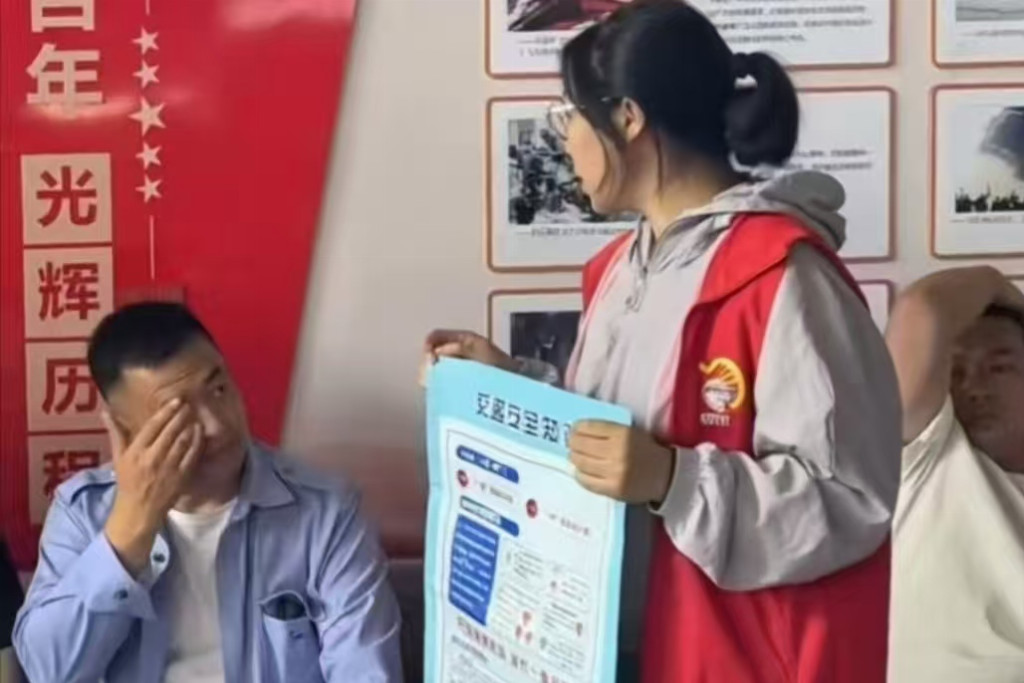 暑期实践|青春护航，“交”你平安(图3)
