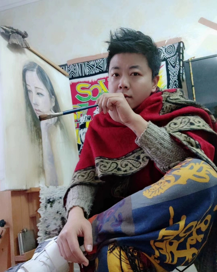 青年画家徐杰：以笔为媒 绽放艺术华彩