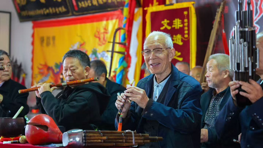 郑大学子赴洛探寻海神乐 青春力量激活非遗文化传承