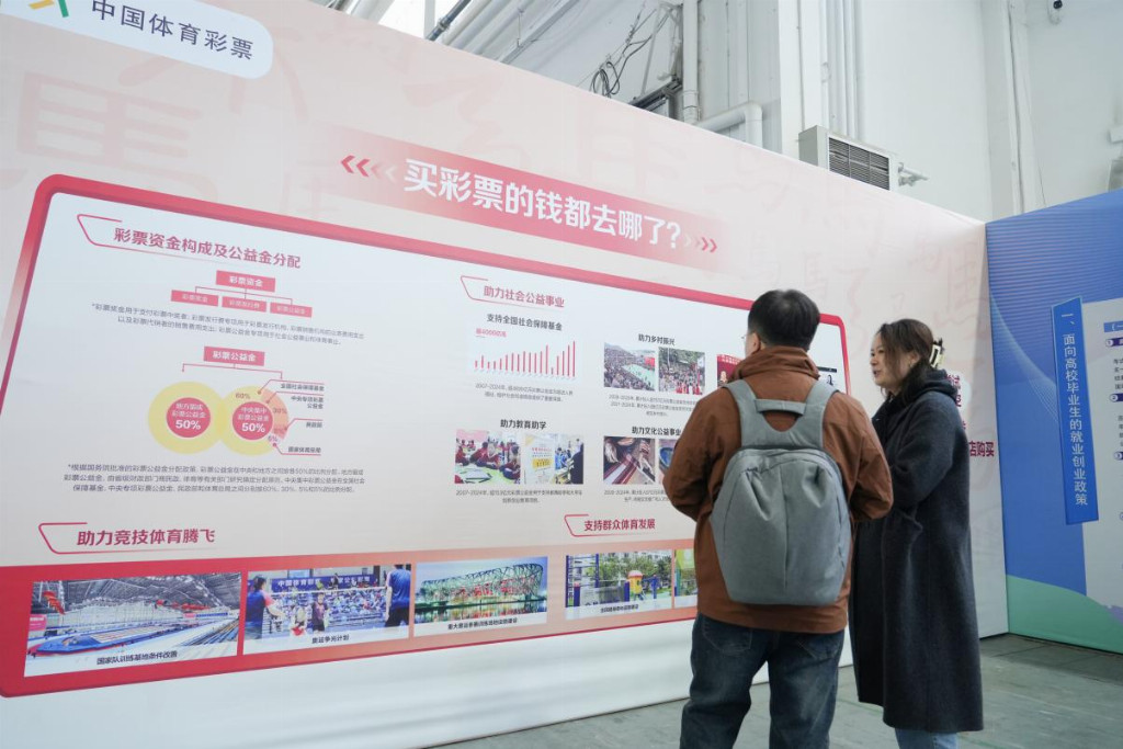 公益体彩赋能就业 护航青春逐梦——内蒙古体彩亮相全区青年春季招聘会