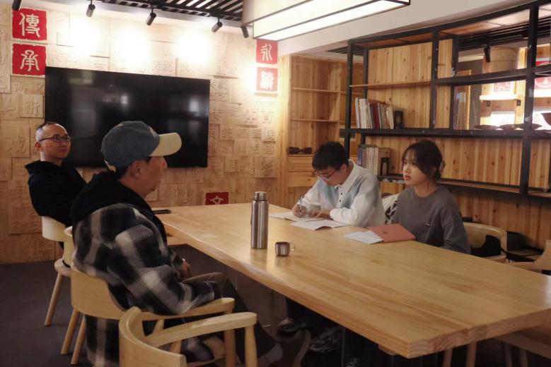 湖南师范大学马克思主义学院 “寻渔问道”实践团赴岳阳市岳阳楼区文化馆 开展洞庭渔歌非遗传承调研