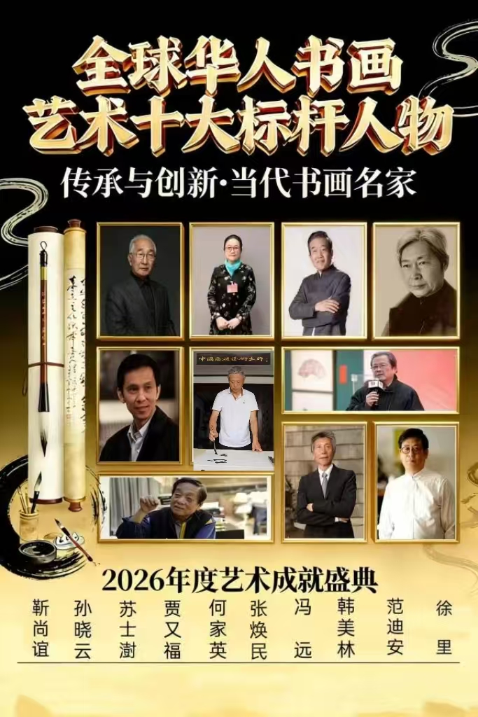张焕民——全球书画艺术标杆人物
