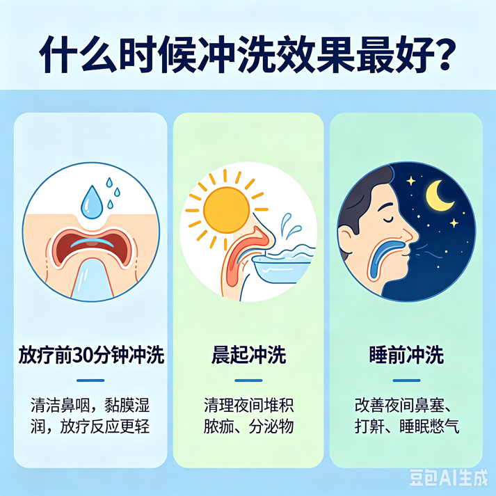 鼻咽癌放疗必看｜科学鼻腔冲洗，缓解不适、保护黏膜、加快恢复(图3)
