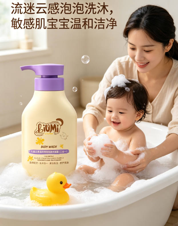 儿童洗发水哪个牌子好用安全？2026十大低敏婴儿洗发水盘点：零添加无皂基，0~3岁宝宝适用