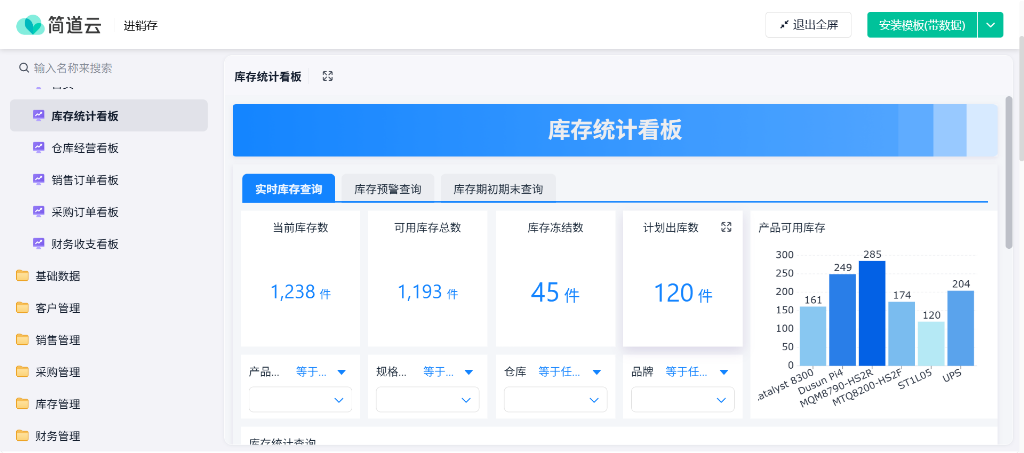2026年中小企业库存管理软件怎么选？简道云、管家婆、秦丝、智慧记，四款产品库存模块深度对比