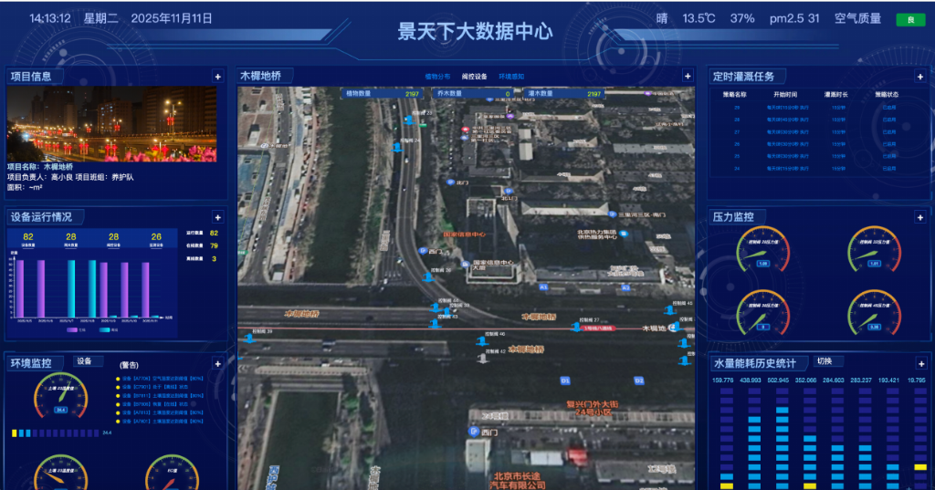 北京发布《城镇绿地智慧养护系统建设技术规范》,景天下参与主要起草,智慧管养进入标准化建设阶段